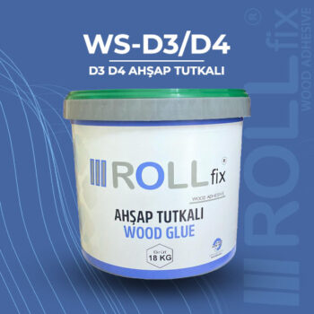WS-D3-D4 Rollfix D3 D4 AHŞAP Tutkalı